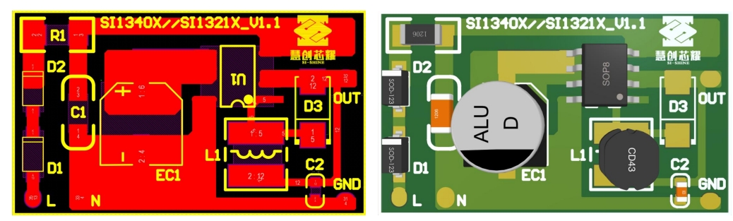 SI1321X低EMI|高PF|紧凑型AC-DC解决方案，开启高效节能新时代